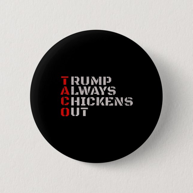 Taco Humor  6 Cm Round Badge (Front)