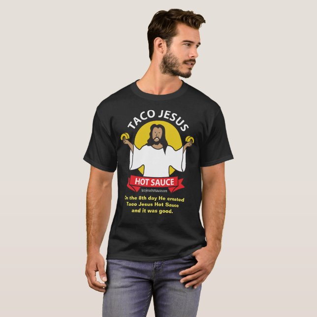 Taco Jesus Large Logo T-Shirt (Front Full)