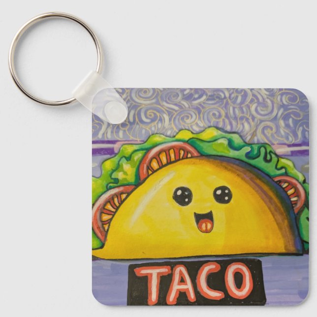 Taco Key Ring (Front)