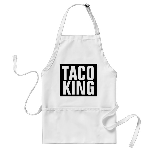 TACO KING KITCHEN APRON (Front)