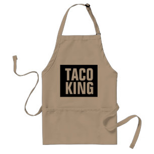 TACO KING Kitchen Aprons