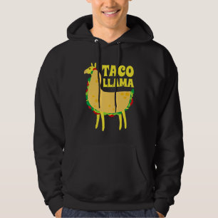 Taco Llama Animal Mexican Cinco De Mayo Hoodie