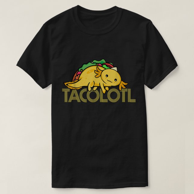 Taco Lover Men Axolotl Lover Women Cute Mexican Ax T-Shirt (Design Front)