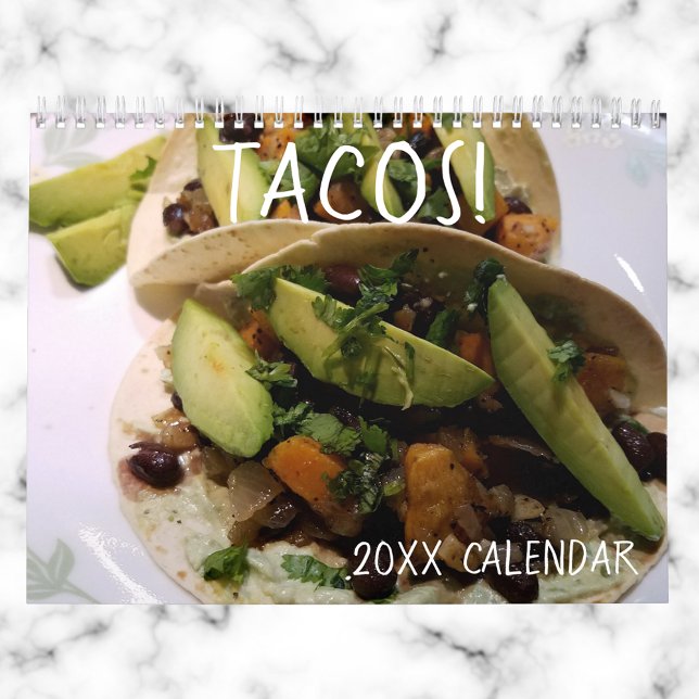 Taco Lover Mexican Food Restaurant Calendar (Creator Uploaded)