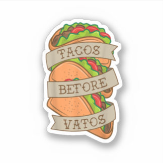 Taco Lover Tacos Before Vatos Tattoo Style Taco Ar