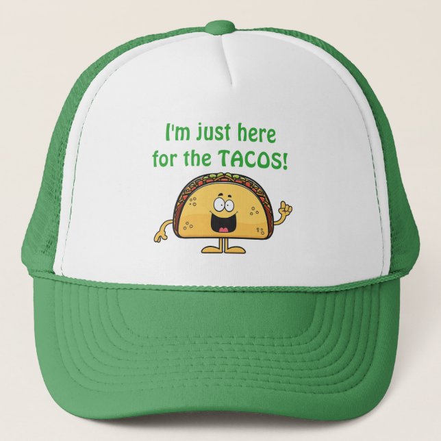 Taco Lover Trucker Hat (Front)