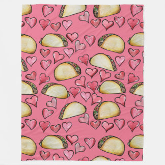 Taco Lovers Fleece Blanket