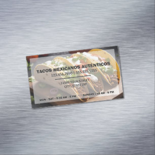 Taco Magnetic Business Card
