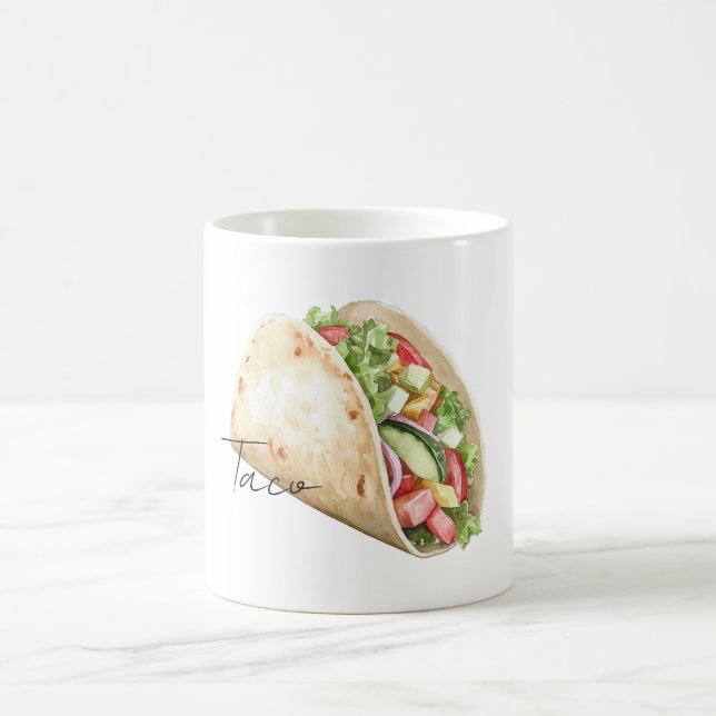 Taco Mexican Coffee Mug (Center)