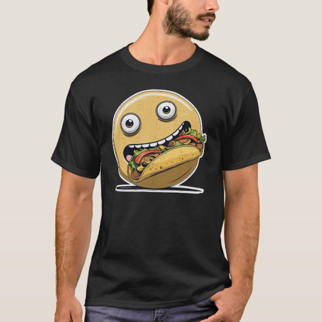 Taco Muncher Graphics T-Shirt (Front)