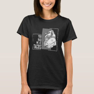 Taco nacho Spanish Mexico culinary specialty natio T-Shirt