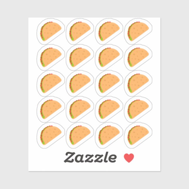 Taco Night Mexican Fast Food Menu Meal Planner (Sheet)