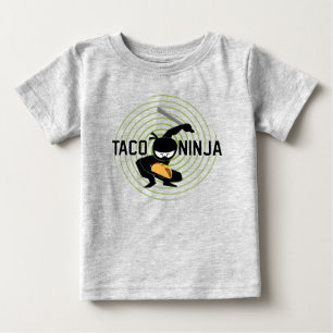 Taco Ninja Design - Baby Fine Jersey T-Shirt