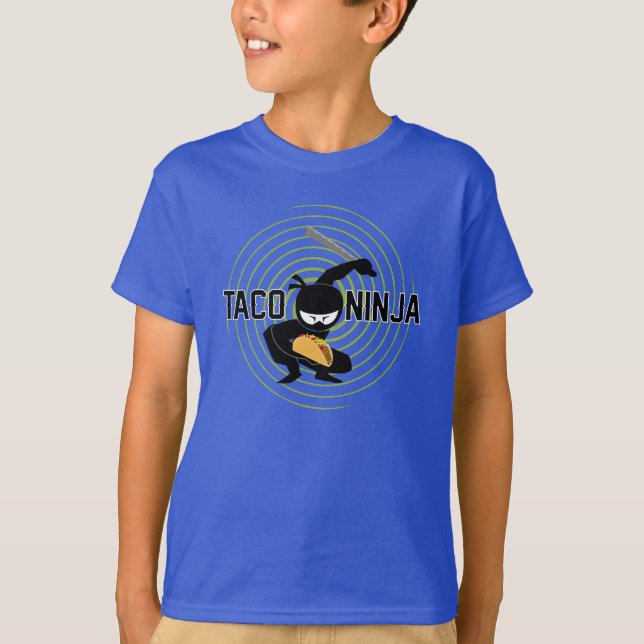 Taco Ninja Design - Kids' Basic T-Shirt (Front)