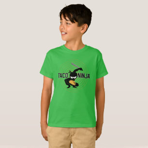 Taco Ninja Design - Kids' Basic T-Shirt