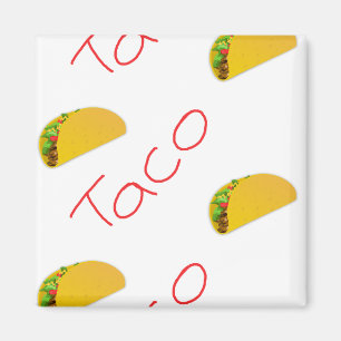 Taco pattern on magnet