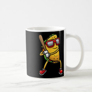 Taco Playing Baseball Mexican Cinco De Mayo Kids M Coffee Mug