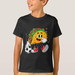 Taco playing soccer mexican cinco de mayo sombrero T-Shirt