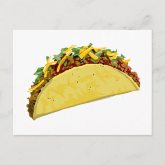 Taco Postcard