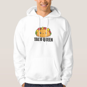 Taco Queen Cinco De Mayo Tacos Funny Food Hoodie