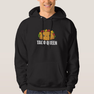 Taco Queen Cinco De Mayo Tacos Funny Food Hoodie