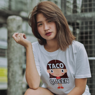 TACO QUEEN WOMENS T-Shirt