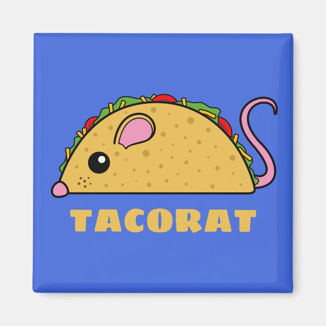 Taco Rat Magnet (Front)