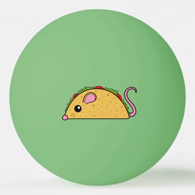 Taco Rat Ping Pong Ball (Front)