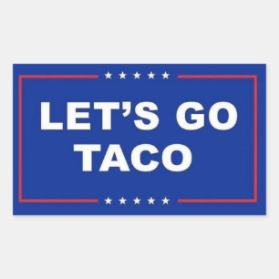 Taco Rectangular Sticker