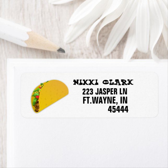 TACO RETURN ADDRESS LABELS (Insitu)