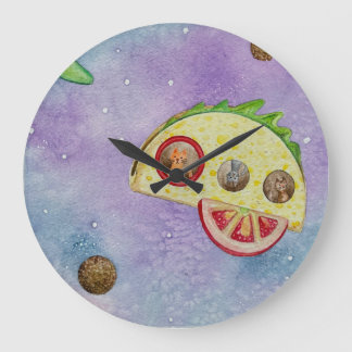 Taco Rocket Clock