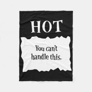 Taco Sauce Packet Halloween Costume Idea Fleece Blanket