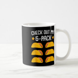 Taco Six Pack Cinco De Mayo Fiesta Mens And Womens Coffee Mug
