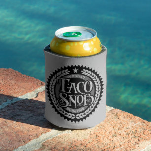 Taco Snob - funny taco lover Can Cooler