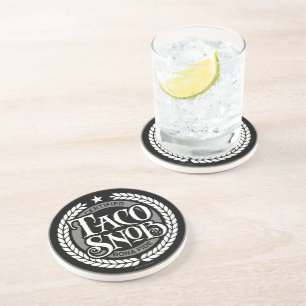 Taco Snob - funny taco lover Coaster