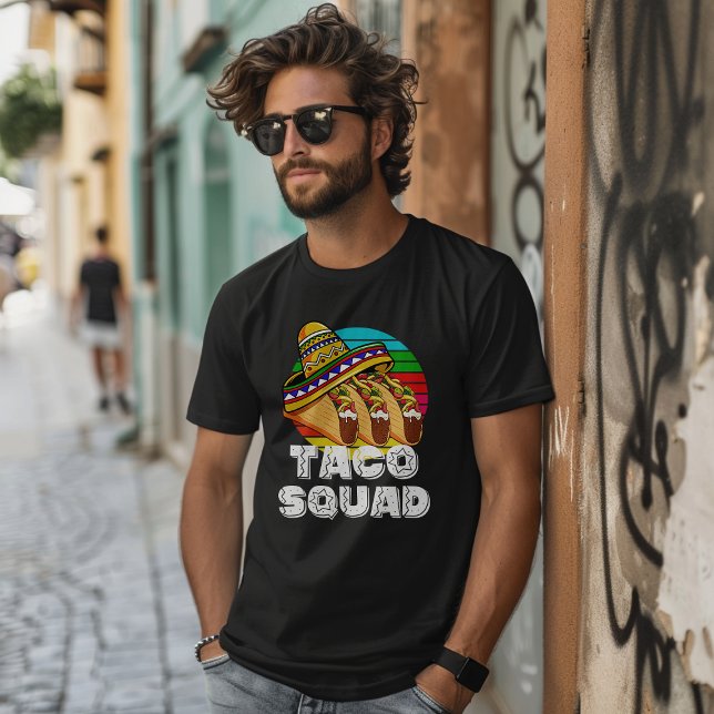 Taco Squad, Cinco de Mayo T-Shirt (Taco Squad Tshirt)