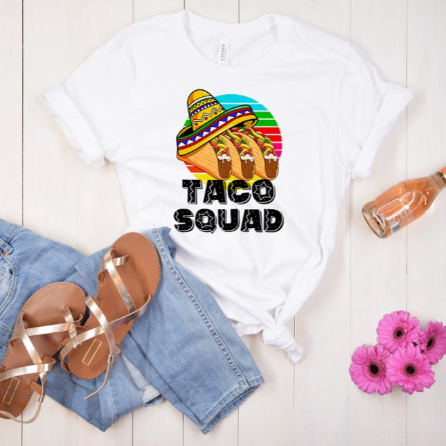 Taco Squad, Cinco de Mayo  T-Shirt (Taco Squad Tshirt)