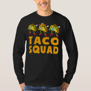 Taco Squad Crew Cinco De Mayo Cute Tacos Kids Tod T-Shirt