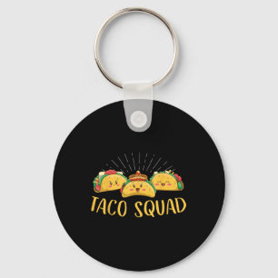 Taco Squad Key Ring