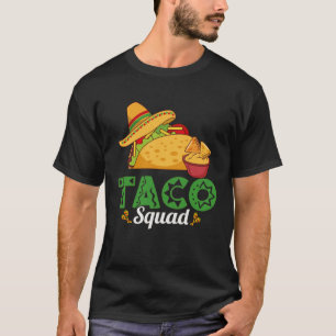 Taco Squad - Mexican Food Lover - Funny Tacos Pull T-Shirt
