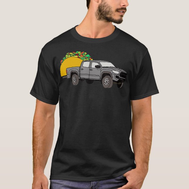 Taco Tacoma TRD Prerunner 4X4 Truck Off Road 4WD T-Shirt (Front)