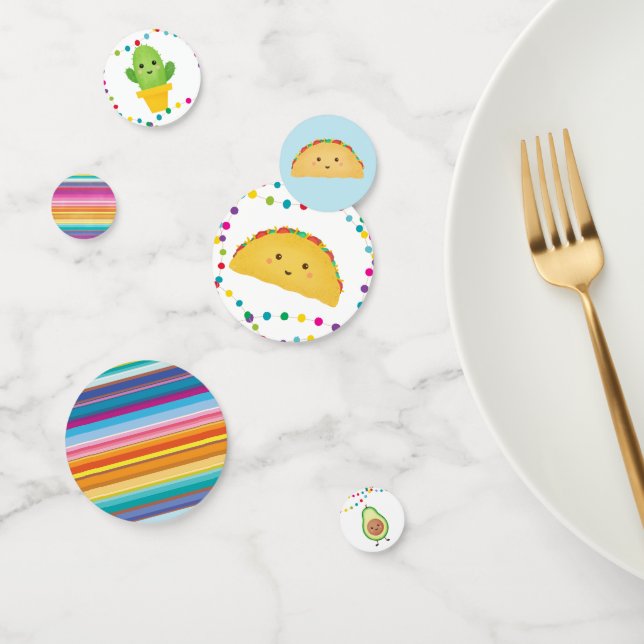 Taco theme | fiesta theme party decorations confetti (Group)