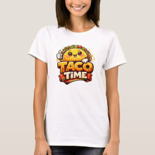 Taco Time - Fiesta Fiasco - Foodie Fiends T-Shirt