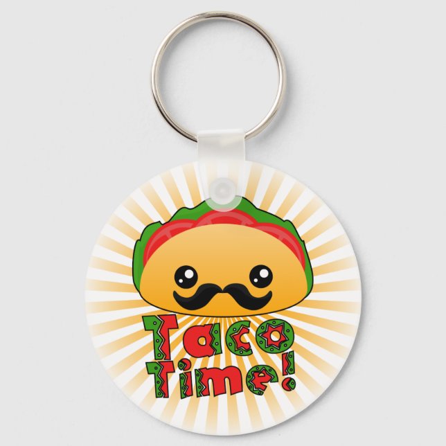 Taco Time Key Ring (Front)