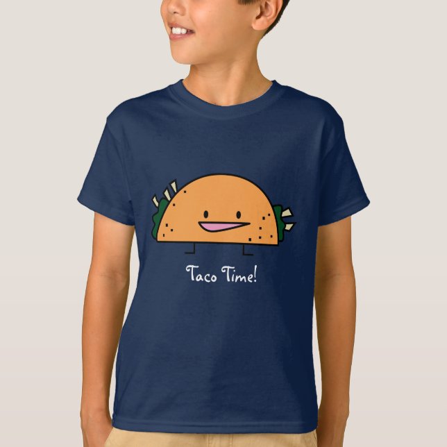 Taco Time! - Kids T-Shirt (Front)