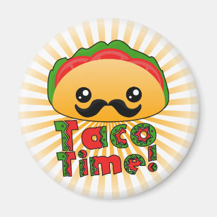 Taco Time Magnet
