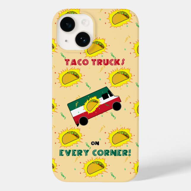 Taco Trucks On Every Corner Case-Mate iPhone Case (Back)