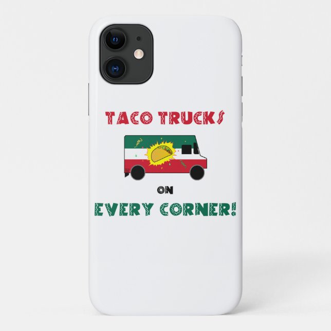 Taco Trucks On Every Corner Case-Mate iPhone Case (Back)
