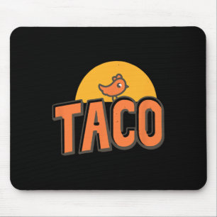 Taco - Trump Always Chickens Out Funny Trump Chick Mouse Mat