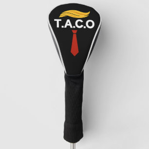 Taco Trump Always Chickens Out Golf Head Cover